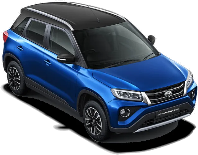 Toyota Urban Cruiser, Blue with Black roof